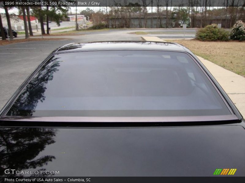 Black / Grey 1996 Mercedes-Benz SL 500 Roadster