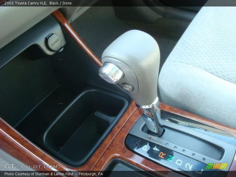Black / Stone 2003 Toyota Camry XLE