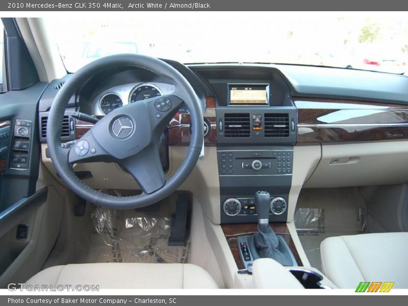 Arctic White / Almond/Black 2010 Mercedes-Benz GLK 350 4Matic