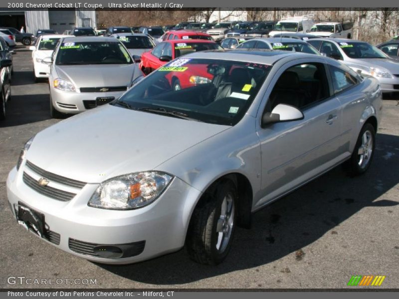 Ultra Silver Metallic / Gray 2008 Chevrolet Cobalt LT Coupe