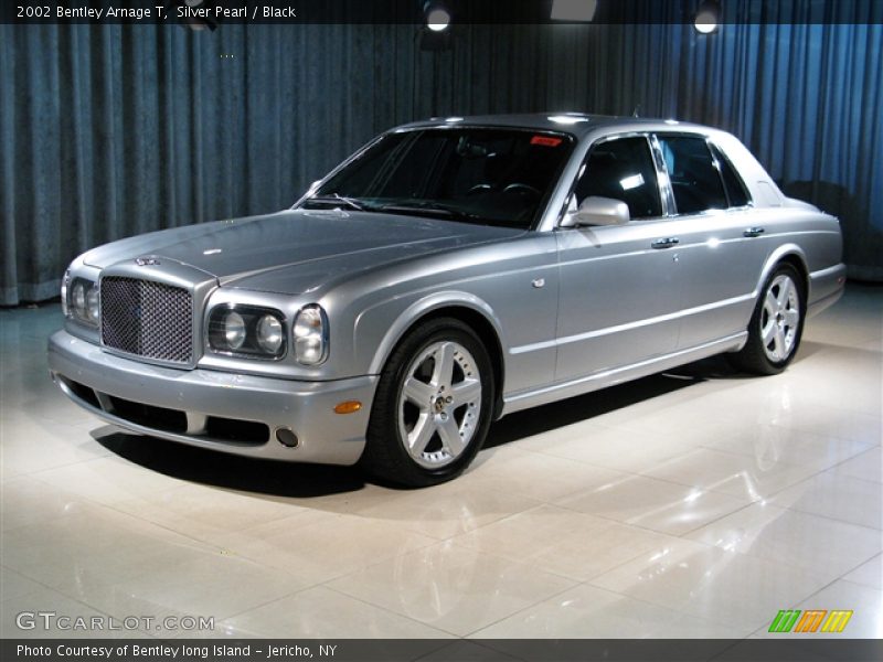 Silver Pearl / Black 2002 Bentley Arnage T