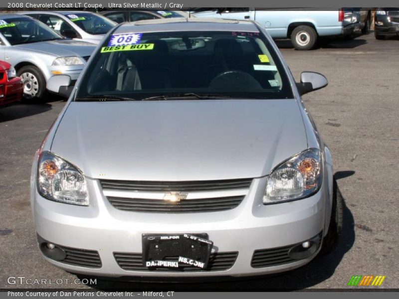 Ultra Silver Metallic / Gray 2008 Chevrolet Cobalt LT Coupe