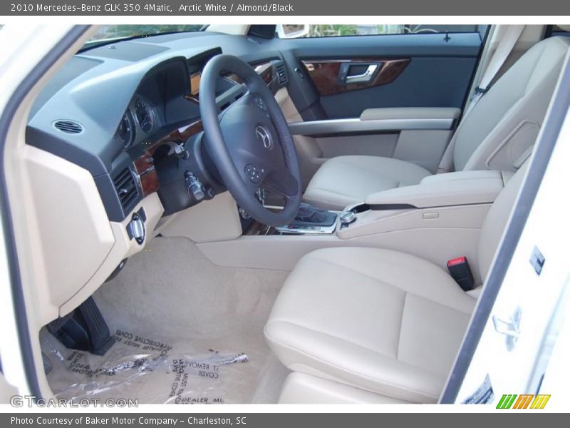 Arctic White / Almond/Black 2010 Mercedes-Benz GLK 350 4Matic