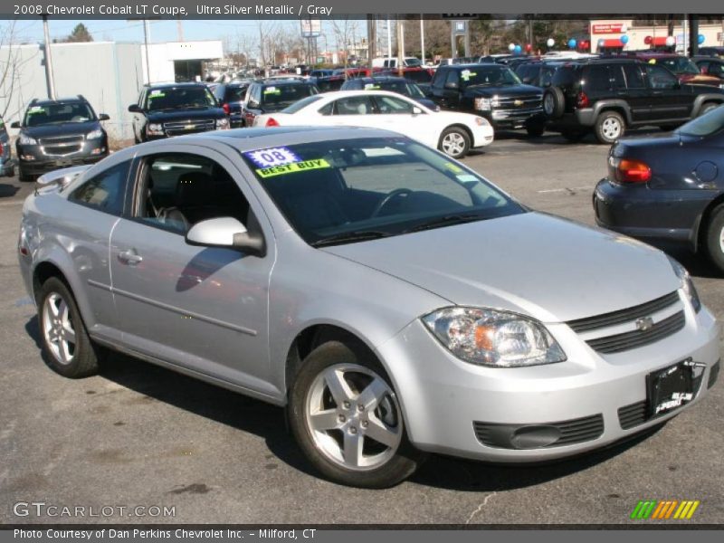 Ultra Silver Metallic / Gray 2008 Chevrolet Cobalt LT Coupe