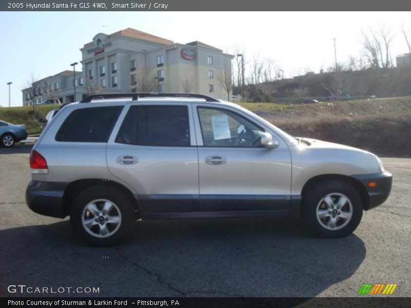 Smart Silver / Gray 2005 Hyundai Santa Fe GLS 4WD