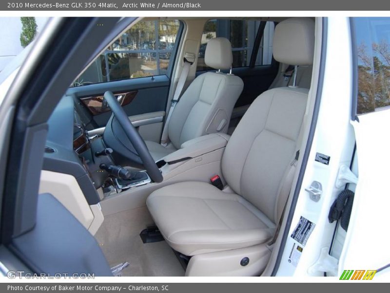 Arctic White / Almond/Black 2010 Mercedes-Benz GLK 350 4Matic