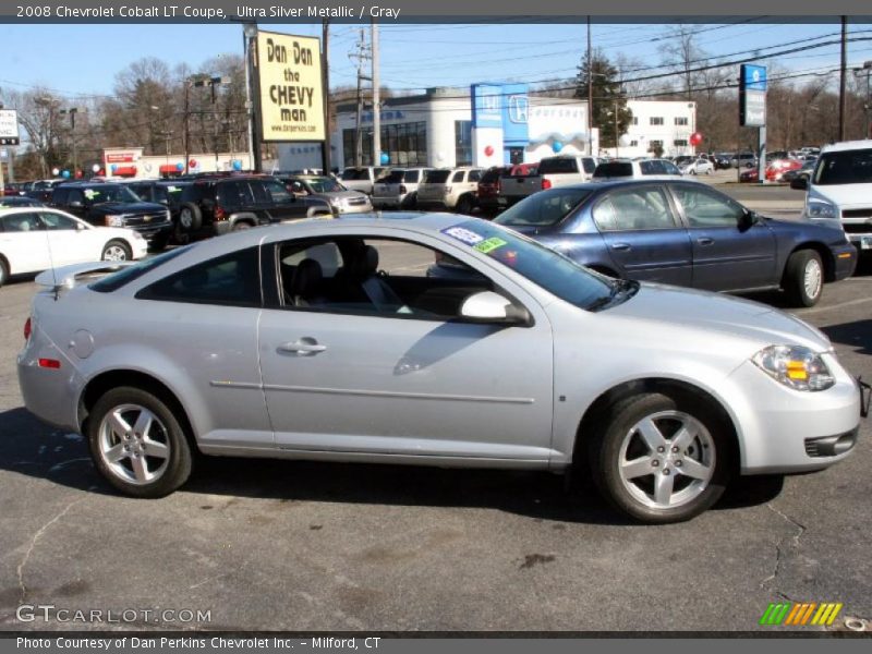 Ultra Silver Metallic / Gray 2008 Chevrolet Cobalt LT Coupe