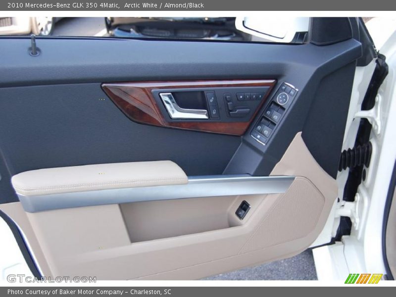 Arctic White / Almond/Black 2010 Mercedes-Benz GLK 350 4Matic