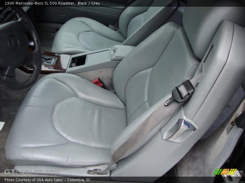 Black / Grey 1996 Mercedes-Benz SL 500 Roadster