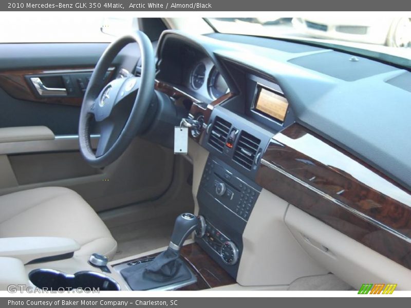 Arctic White / Almond/Black 2010 Mercedes-Benz GLK 350 4Matic