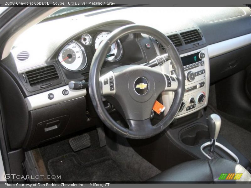 Ultra Silver Metallic / Gray 2008 Chevrolet Cobalt LT Coupe