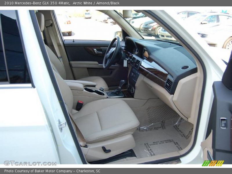 Arctic White / Almond/Black 2010 Mercedes-Benz GLK 350 4Matic