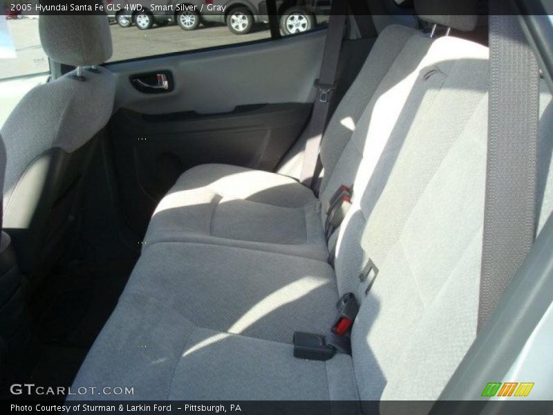 Smart Silver / Gray 2005 Hyundai Santa Fe GLS 4WD