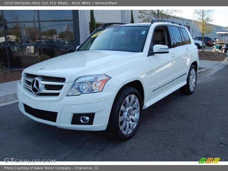 Arctic White / Almond/Black 2010 Mercedes-Benz GLK 350 4Matic