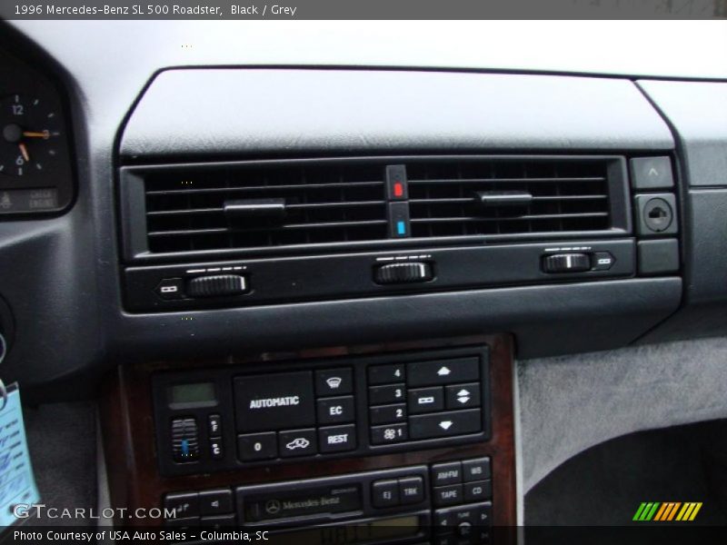 Black / Grey 1996 Mercedes-Benz SL 500 Roadster