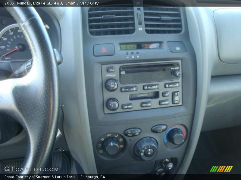 Smart Silver / Gray 2005 Hyundai Santa Fe GLS 4WD