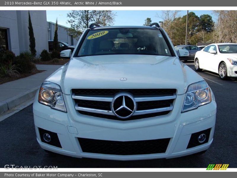 Arctic White / Almond/Black 2010 Mercedes-Benz GLK 350 4Matic