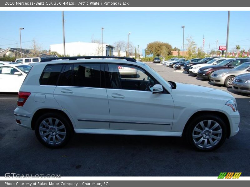 Arctic White / Almond/Black 2010 Mercedes-Benz GLK 350 4Matic