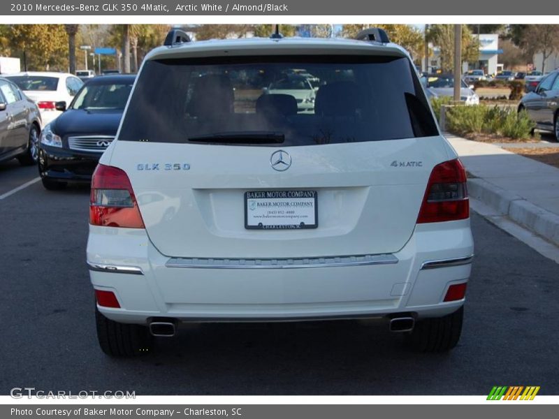 Arctic White / Almond/Black 2010 Mercedes-Benz GLK 350 4Matic