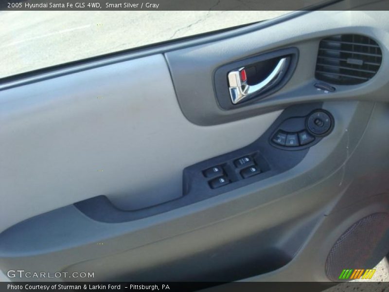 Smart Silver / Gray 2005 Hyundai Santa Fe GLS 4WD