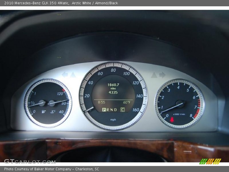 Arctic White / Almond/Black 2010 Mercedes-Benz GLK 350 4Matic