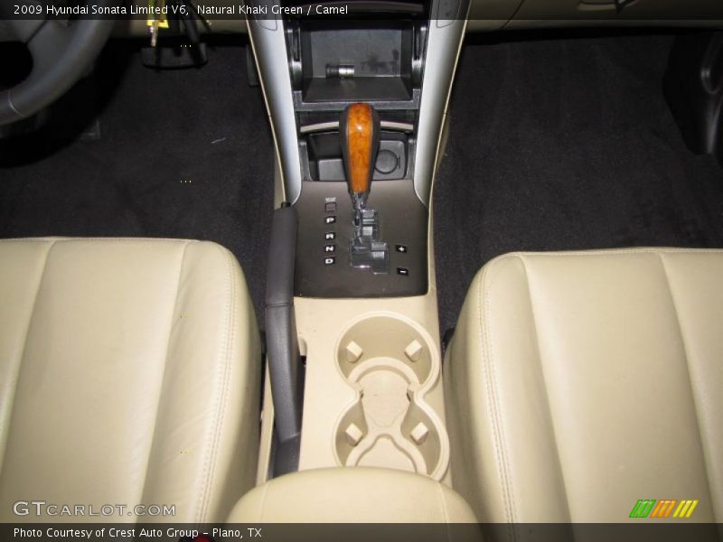 Natural Khaki Green / Camel 2009 Hyundai Sonata Limited V6