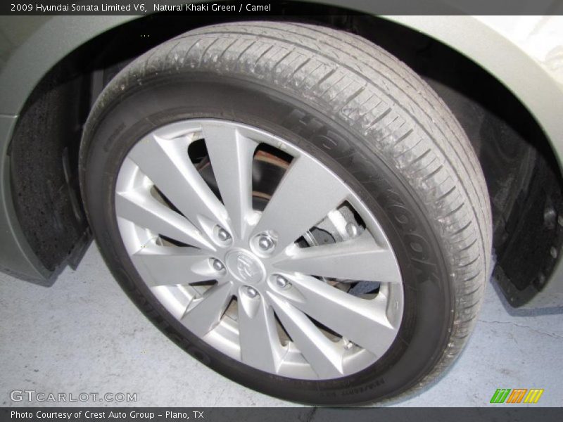 Natural Khaki Green / Camel 2009 Hyundai Sonata Limited V6