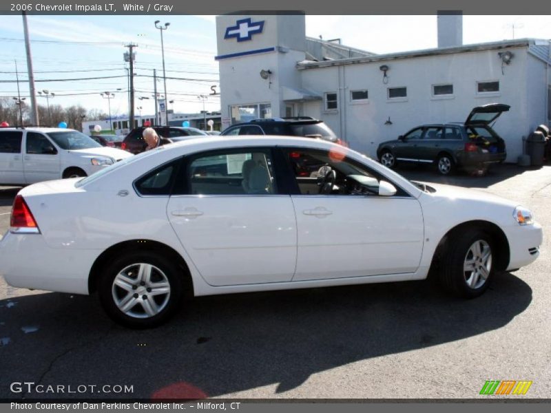 White / Gray 2006 Chevrolet Impala LT