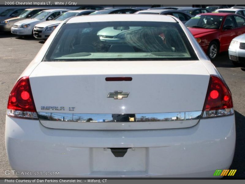 White / Gray 2006 Chevrolet Impala LT