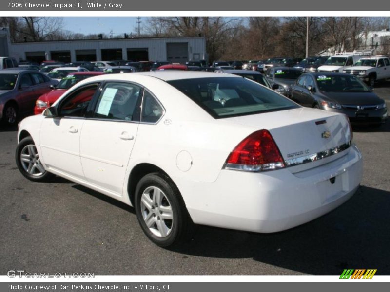 White / Gray 2006 Chevrolet Impala LT