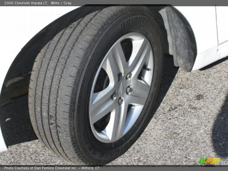 White / Gray 2006 Chevrolet Impala LT