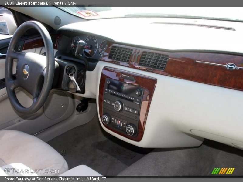White / Gray 2006 Chevrolet Impala LT