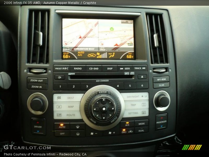 Autumn Copper Metallic / Graphite 2006 Infiniti FX 35 AWD