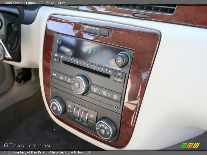 White / Gray 2006 Chevrolet Impala LT