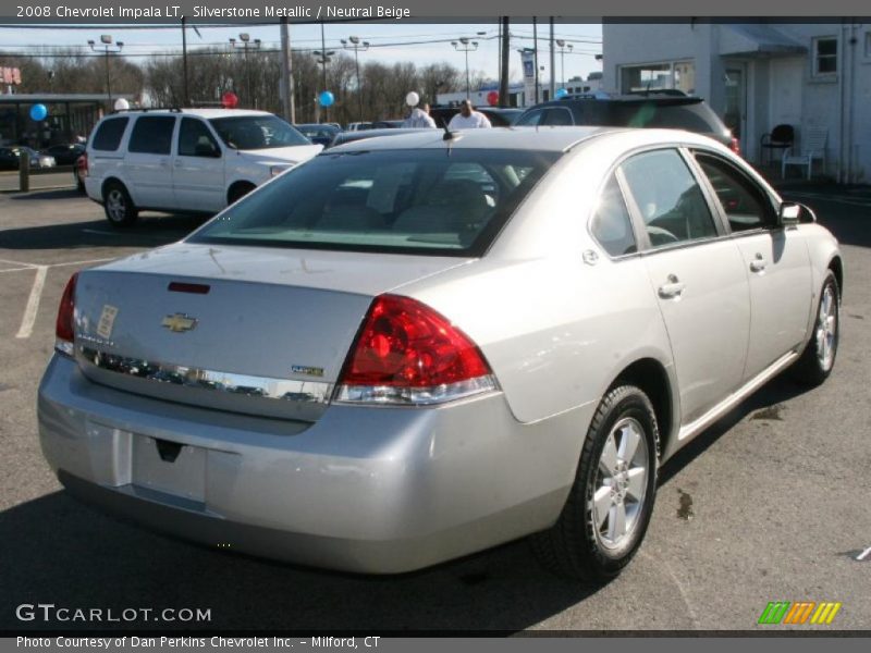 Silverstone Metallic / Neutral Beige 2008 Chevrolet Impala LT