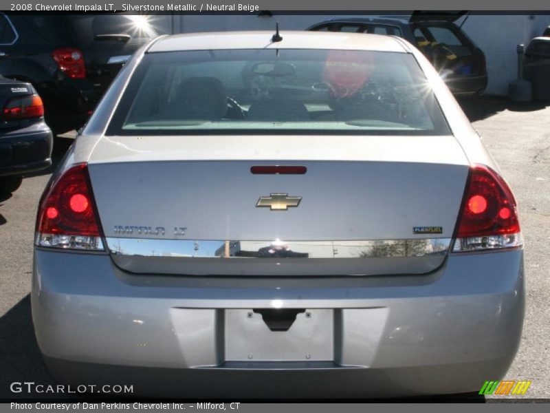Silverstone Metallic / Neutral Beige 2008 Chevrolet Impala LT