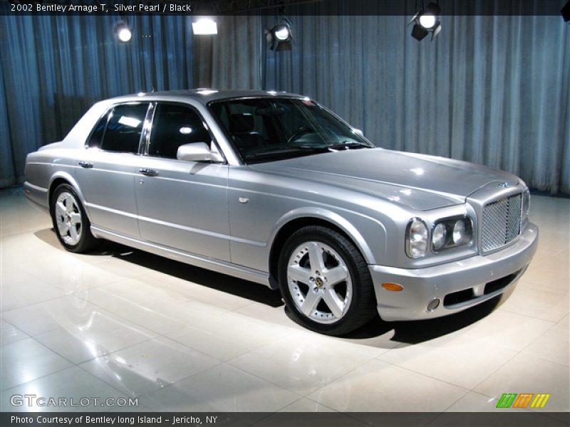 Silver Pearl / Black 2002 Bentley Arnage T