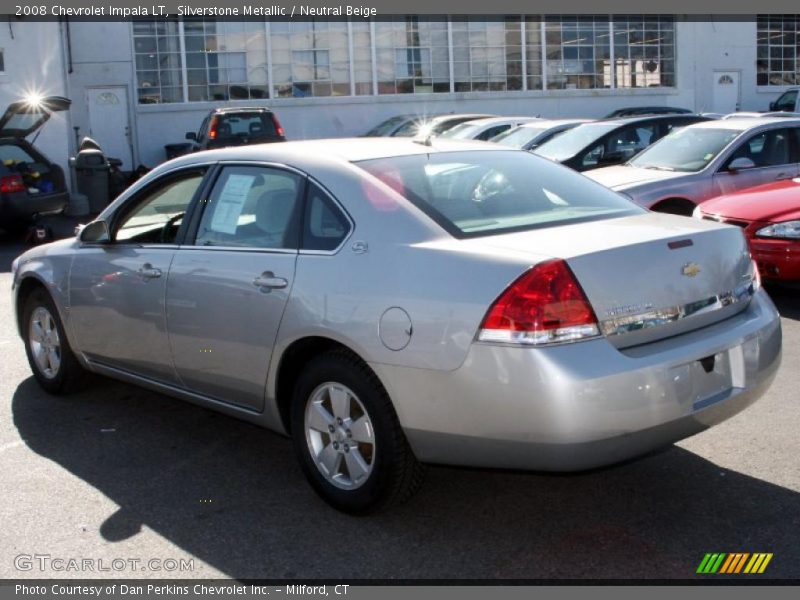 Silverstone Metallic / Neutral Beige 2008 Chevrolet Impala LT