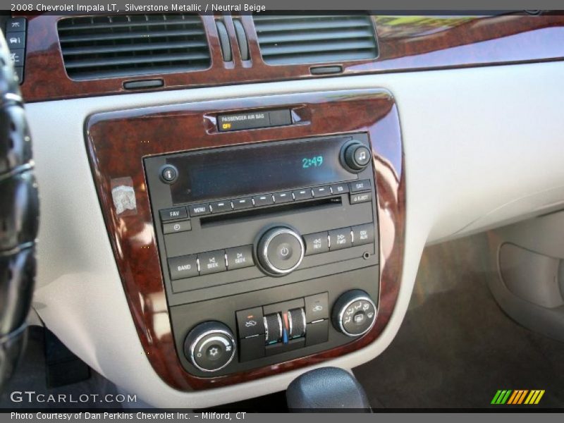 Silverstone Metallic / Neutral Beige 2008 Chevrolet Impala LT