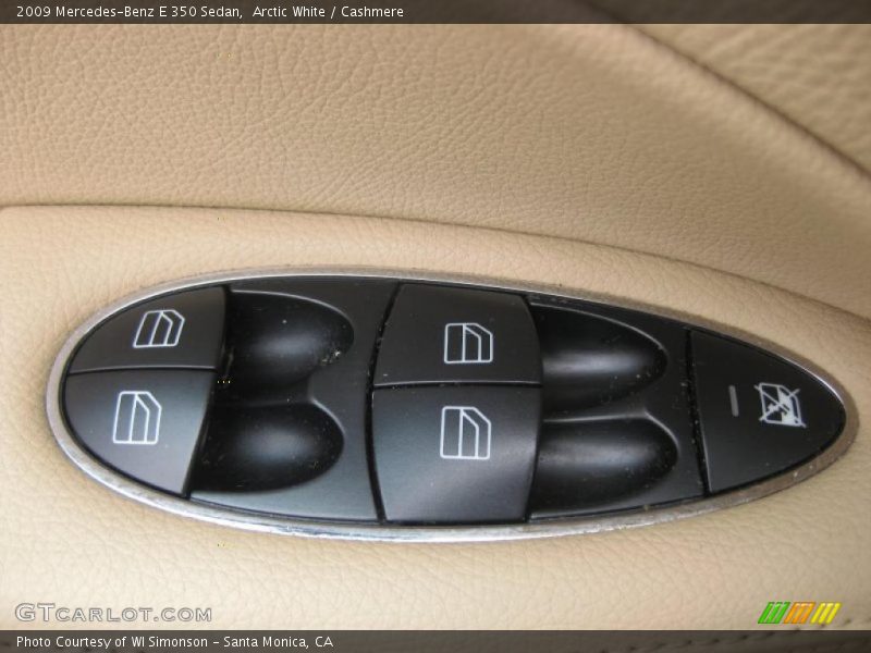 Arctic White / Cashmere 2009 Mercedes-Benz E 350 Sedan