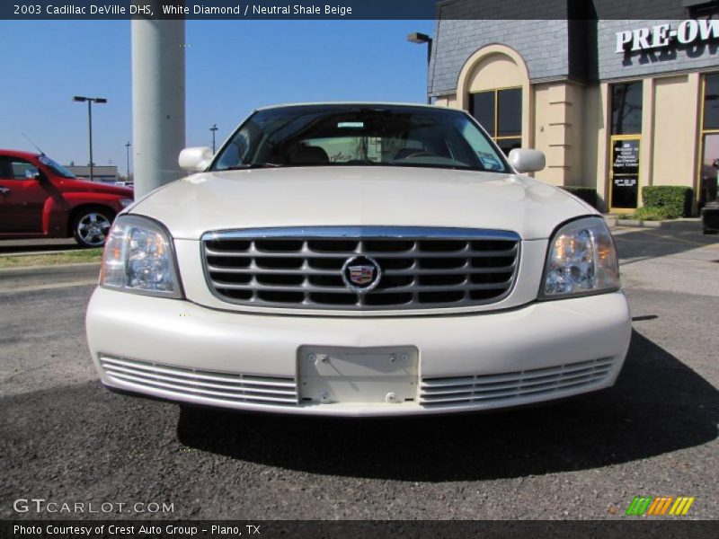 White Diamond / Neutral Shale Beige 2003 Cadillac DeVille DHS