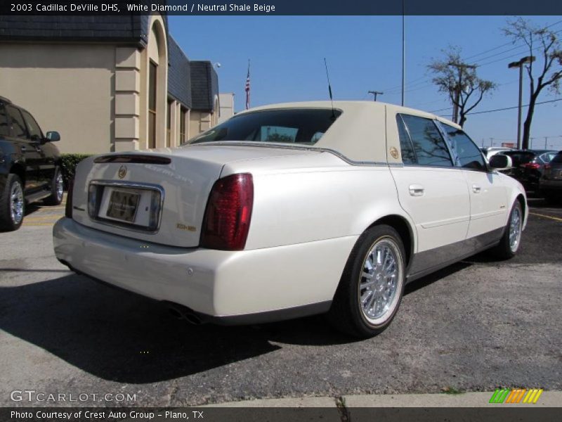 White Diamond / Neutral Shale Beige 2003 Cadillac DeVille DHS