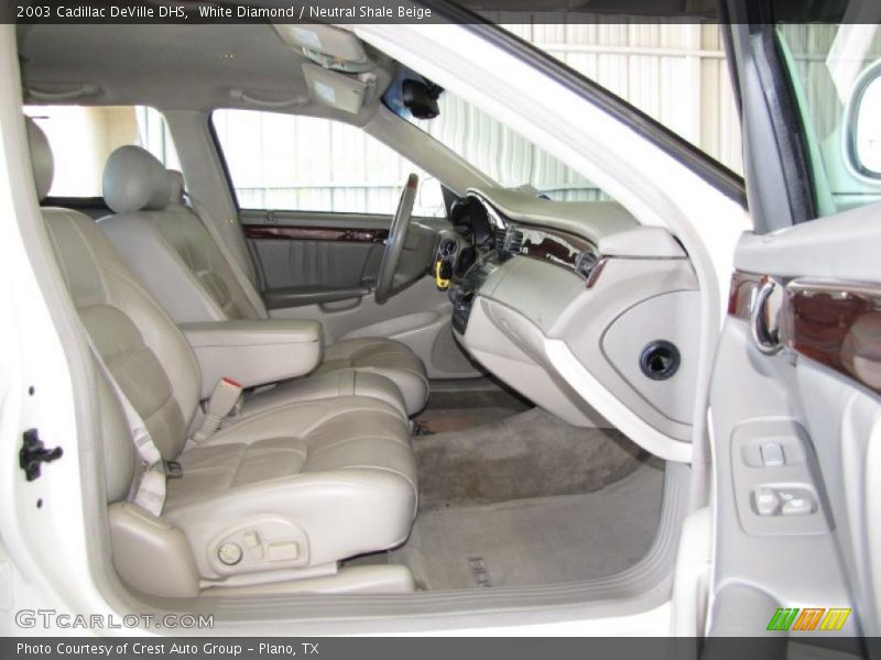 White Diamond / Neutral Shale Beige 2003 Cadillac DeVille DHS