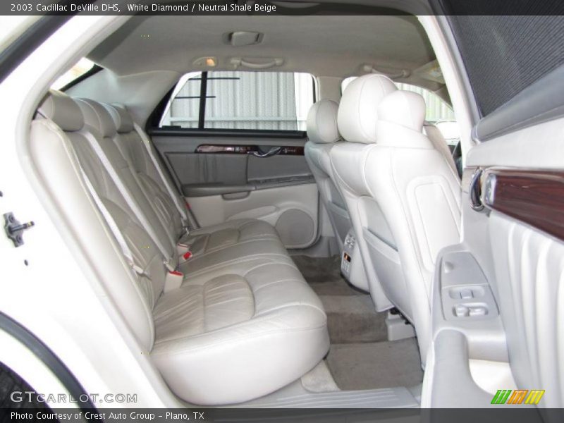 White Diamond / Neutral Shale Beige 2003 Cadillac DeVille DHS