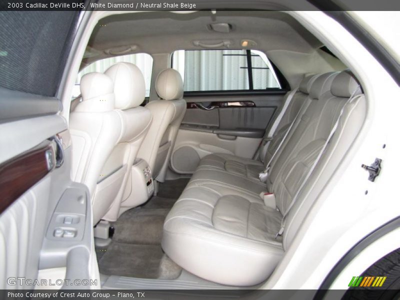 White Diamond / Neutral Shale Beige 2003 Cadillac DeVille DHS