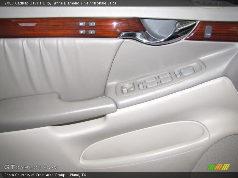 White Diamond / Neutral Shale Beige 2003 Cadillac DeVille DHS