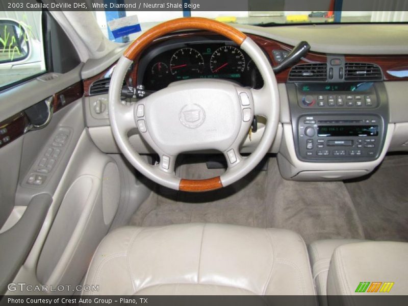 White Diamond / Neutral Shale Beige 2003 Cadillac DeVille DHS