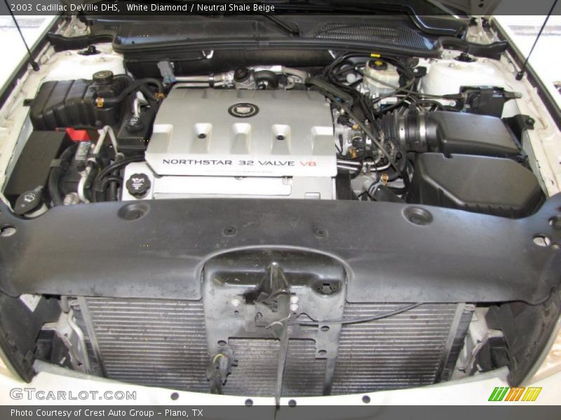White Diamond / Neutral Shale Beige 2003 Cadillac DeVille DHS