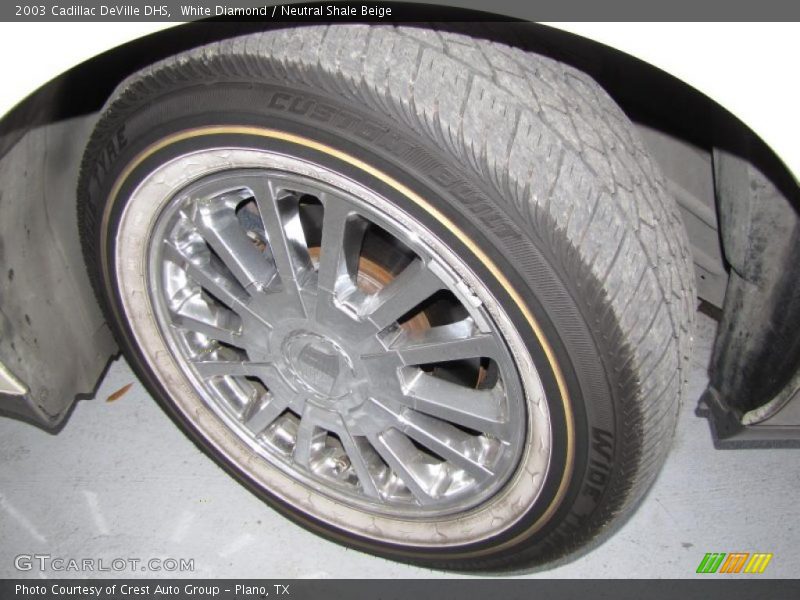 White Diamond / Neutral Shale Beige 2003 Cadillac DeVille DHS