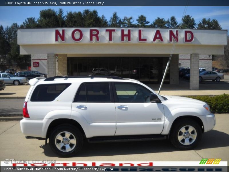 Natural White / Stone Gray 2006 Toyota 4Runner SR5 4x4